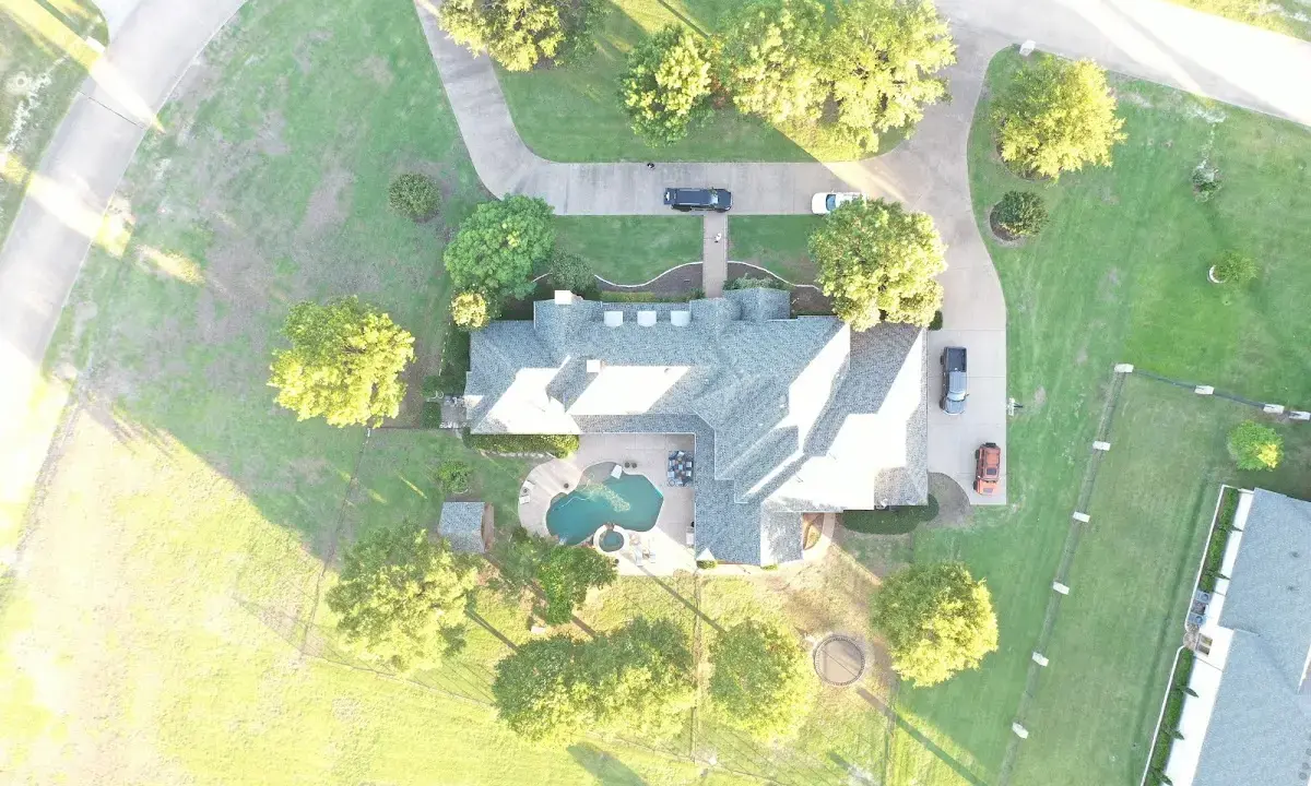 New shingle roof installation on a home in Five Forks